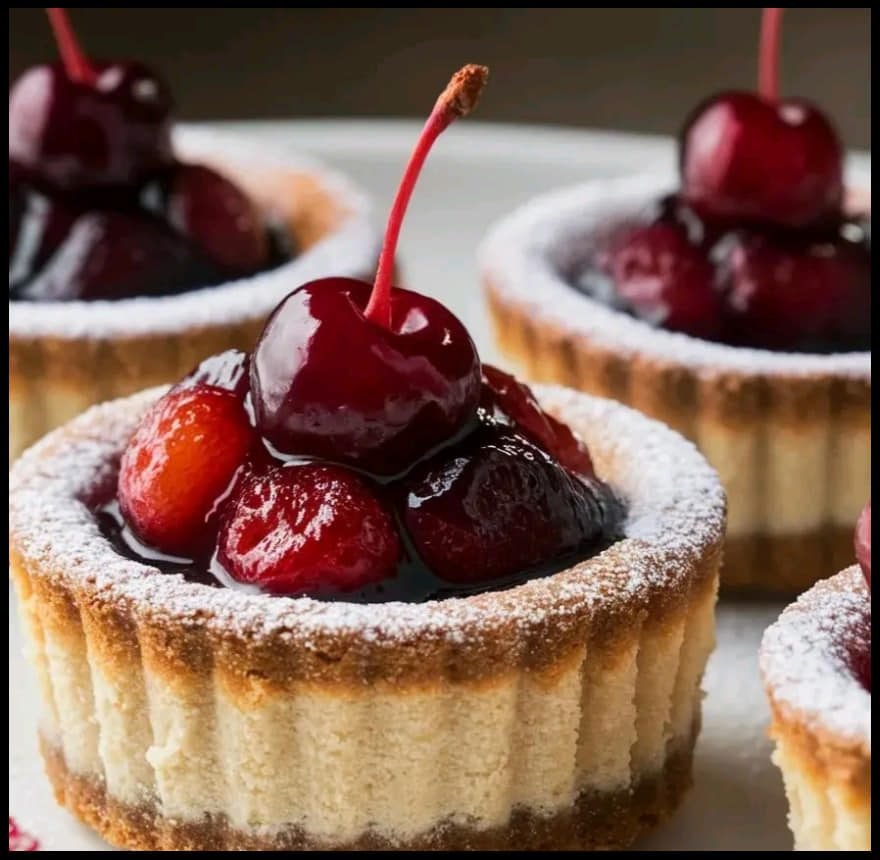 MINI CHEESECAKE DE CEREZA. 456146750_122128406660327715_5898944074886363588_n