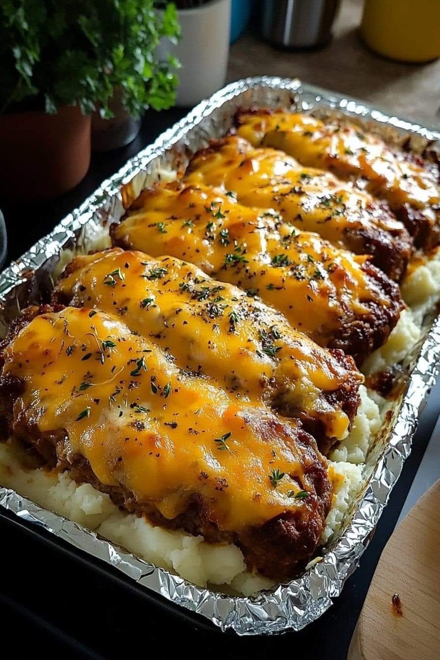 Cheesy Meatloaf with Mashed Potatoes 463029940_2303128250025432_1880171309972835697_n
