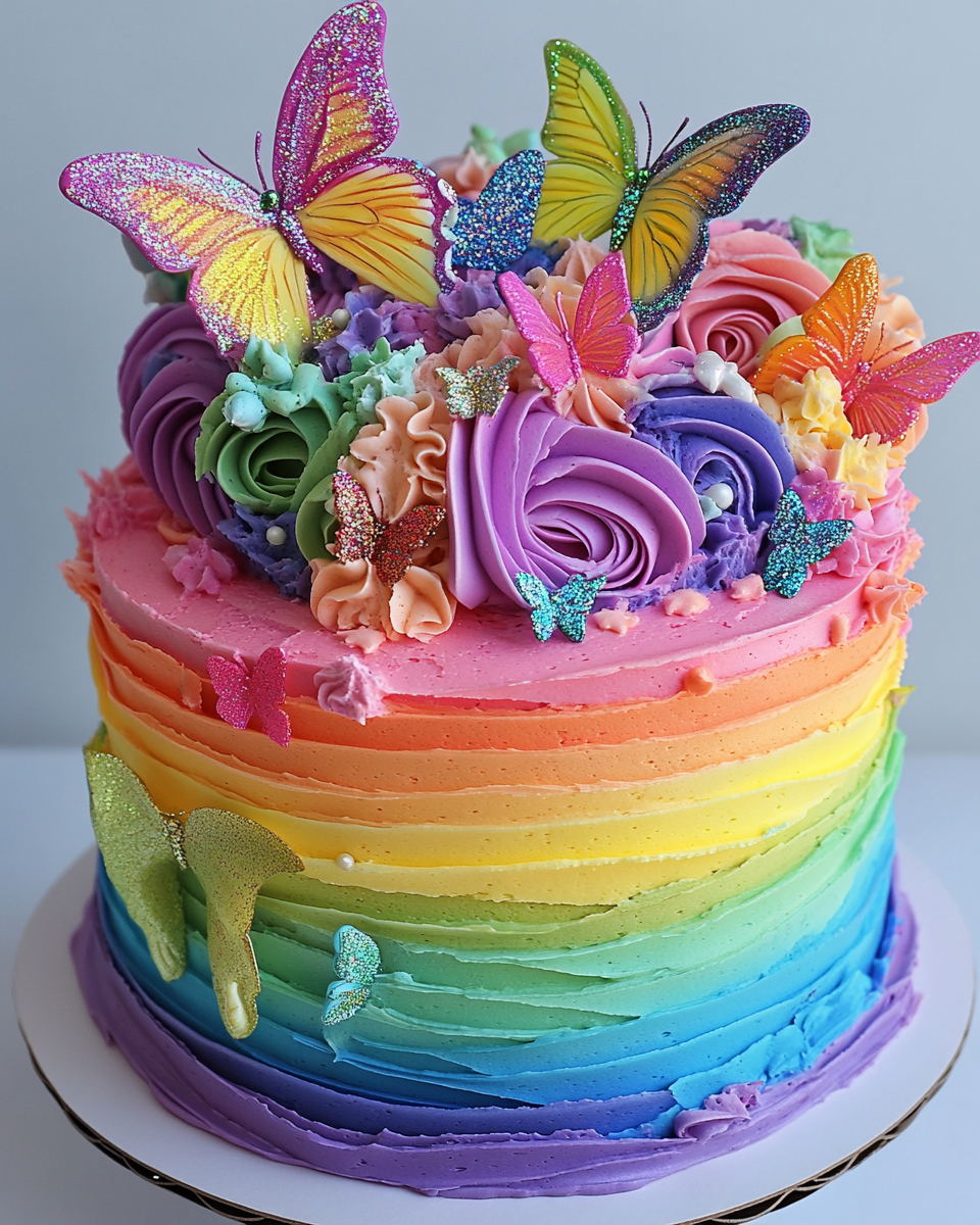 docskantari_A_whimsical_Butterfly_Rainbow_Extravaganza_Cake_v_87e07015-b05d-4abe-a563-a474493f90b2_2