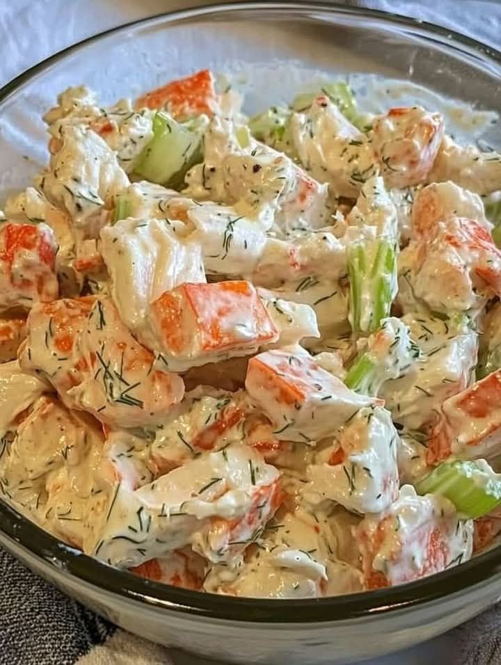 Crab Salad (Seafood Salad) - Don't LOSE this Recipe! 476294266_122120194718612726_4165864676387399978_n