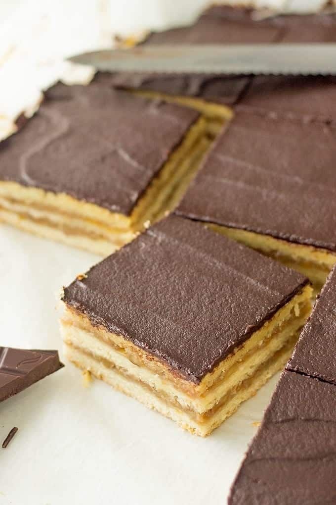 Gerbeaud Cake (Zserbó Szelet) – A Traditional Hungarian Masterpiece ec17204bbdd96e0db341a05aa19515ee