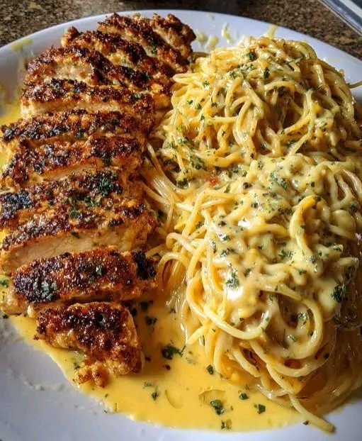Garlic Butter Chicken Spaghetti 1761679764610